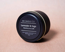 Load image into Gallery viewer, Lavender &amp; Sage 4 oz. Soy Candle
