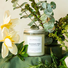 Load image into Gallery viewer, Rosemary Mint Hand Poured Soy Candle
