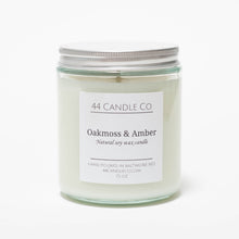 Load image into Gallery viewer, Oakmoss &amp; Amber Hand Poured Soy Candle
